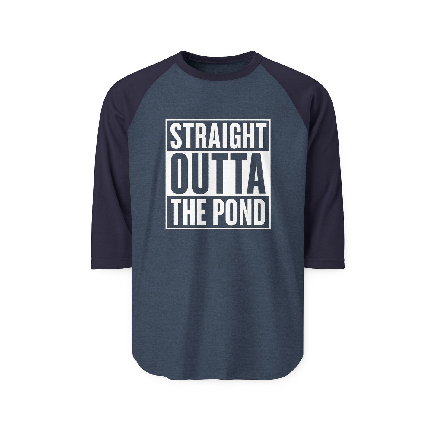 Straight Out The Pond Raglan Shirt
