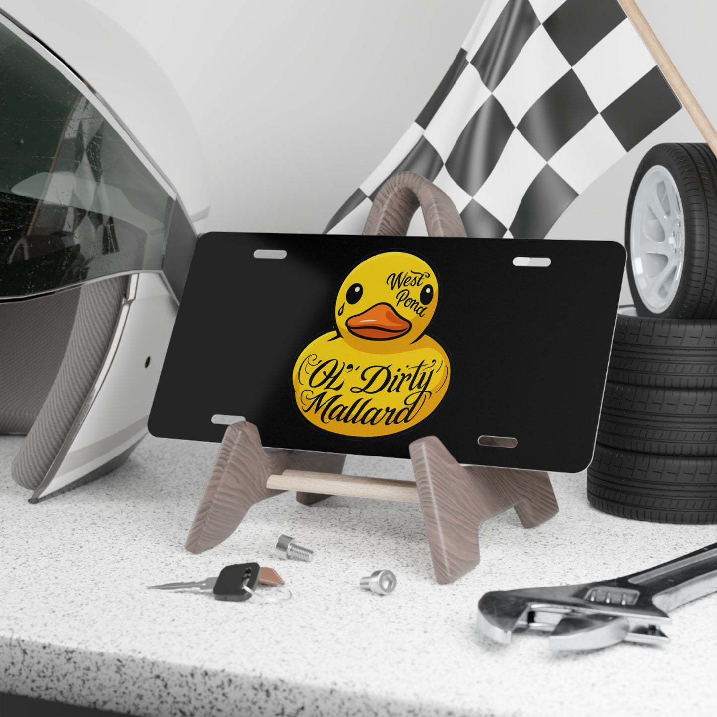 Ol Dirty Mallard License Plate