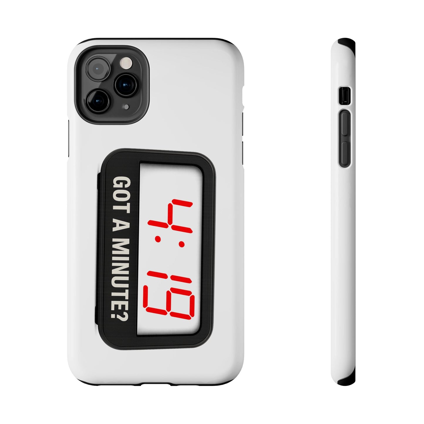 4:19 Digital Clock Phone Case