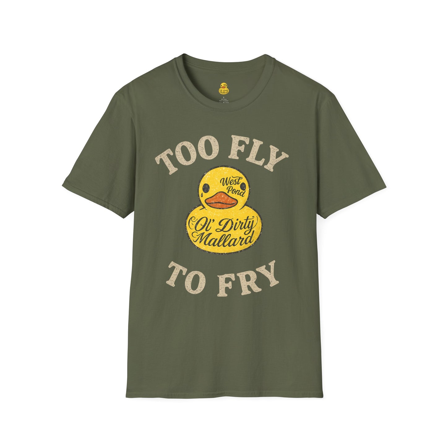 Too Fly to Fry T-shirt