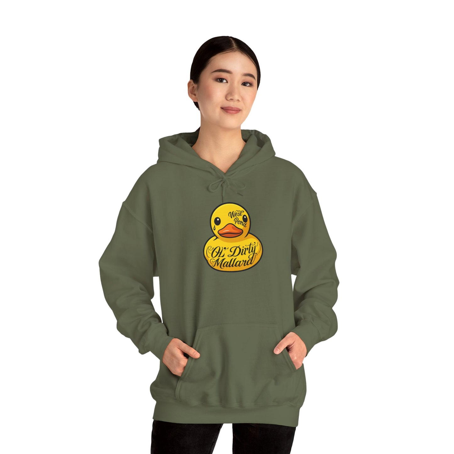 Mallard Hoodie - Ol Dirty Mallard Design
