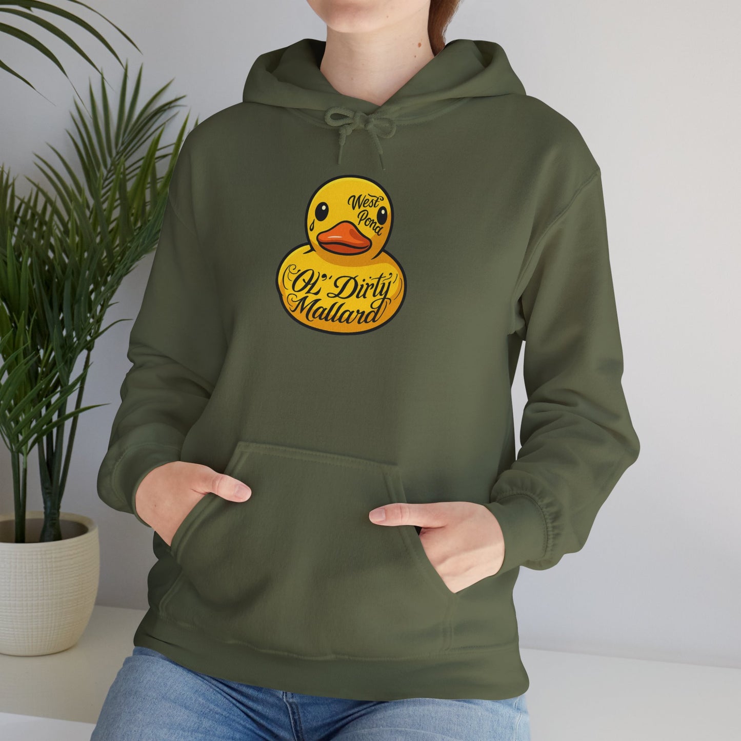 Mallard Hoodie - Ol Dirty Mallard Design
