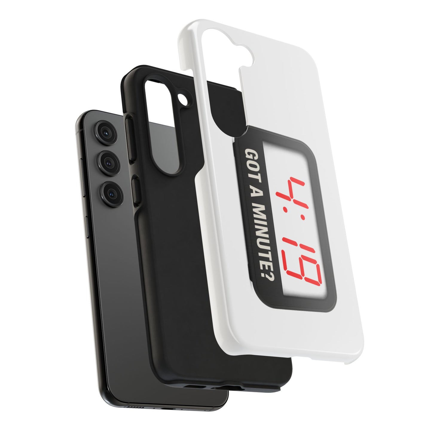 4:19 Digital Clock Phone Case