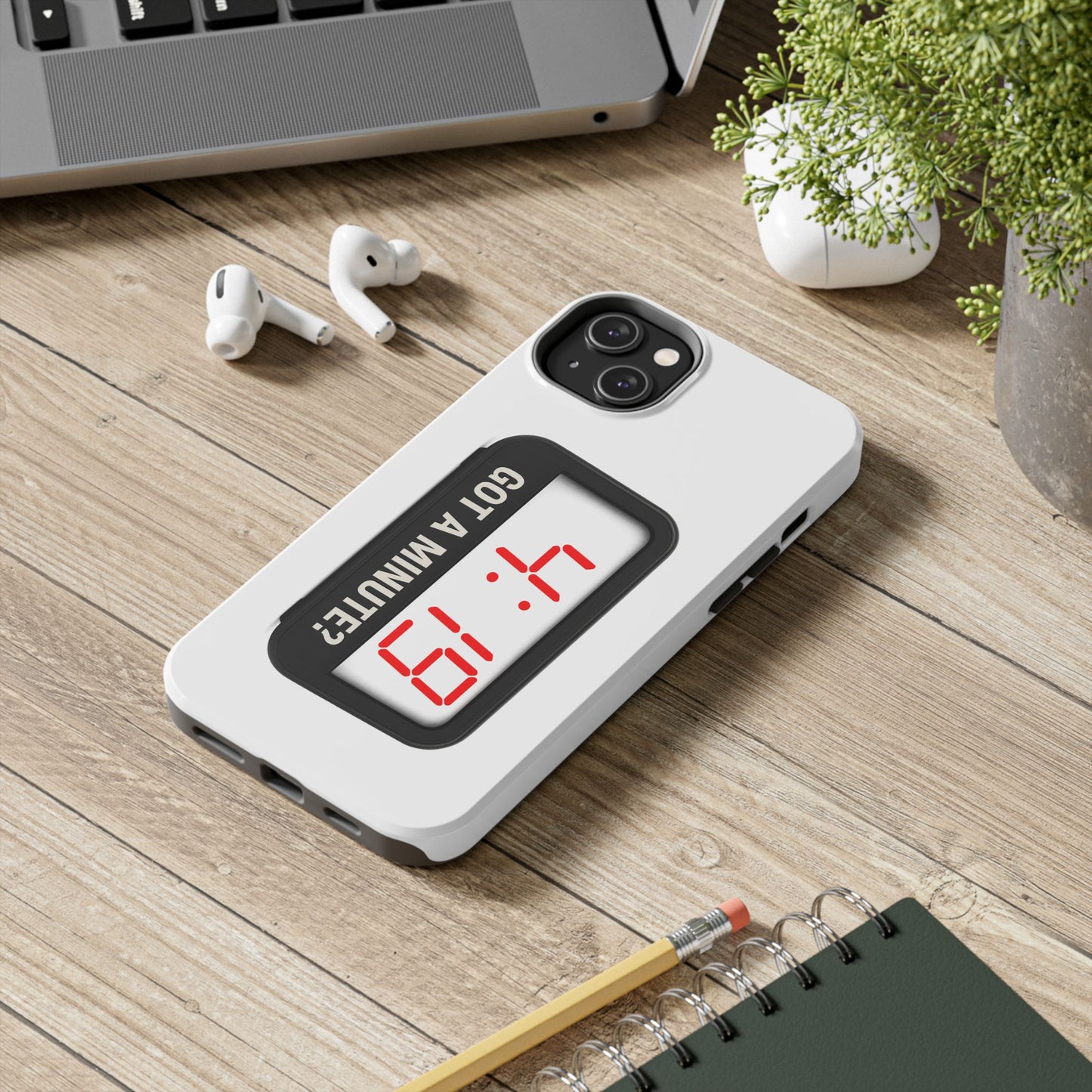 4:19 Digital Clock Phone Case