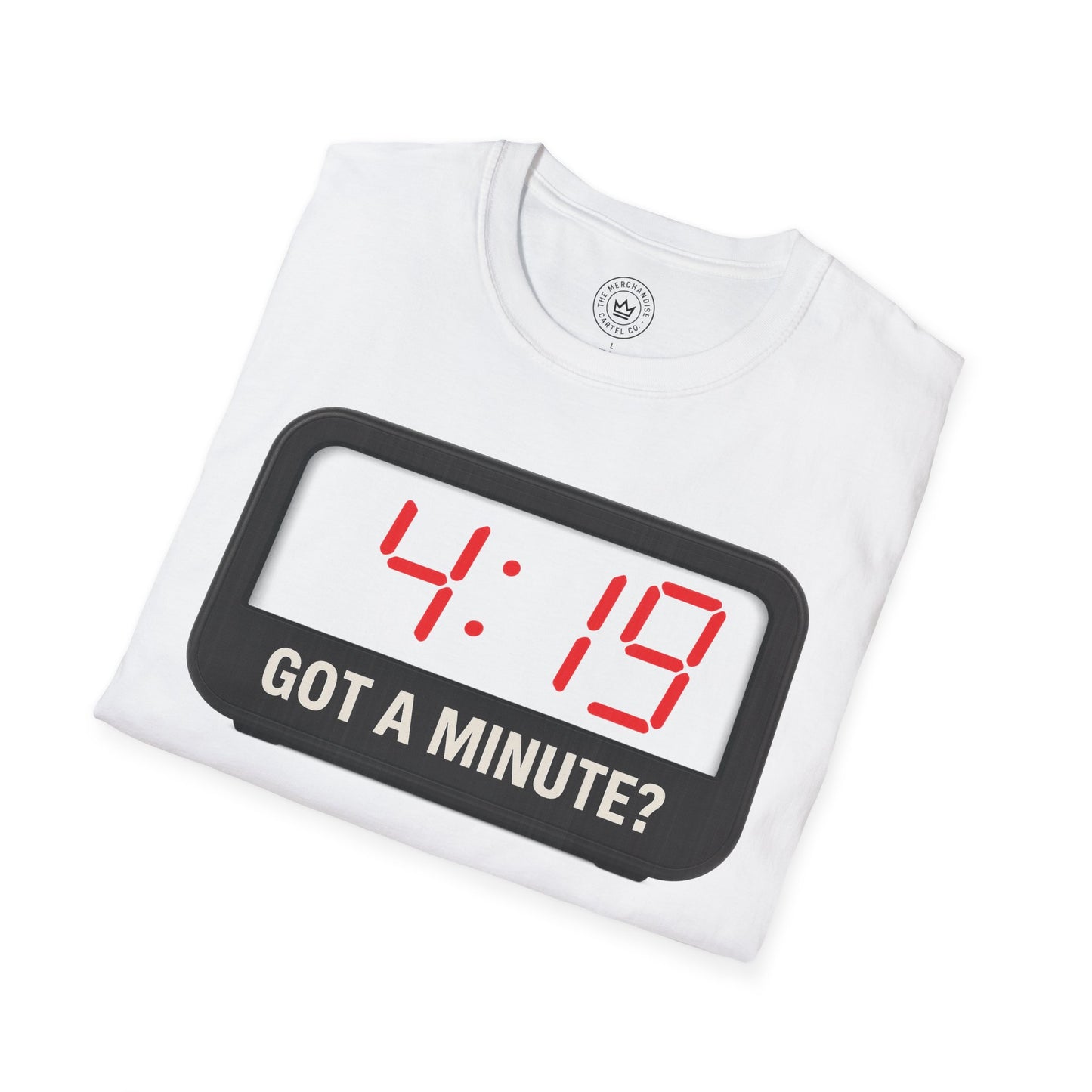 4:19 'Got a Minute' Clock Design