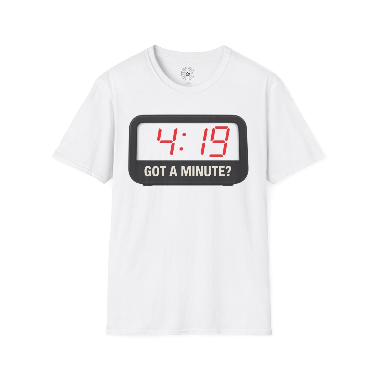 4:19 'Got a Minute' Clock Design