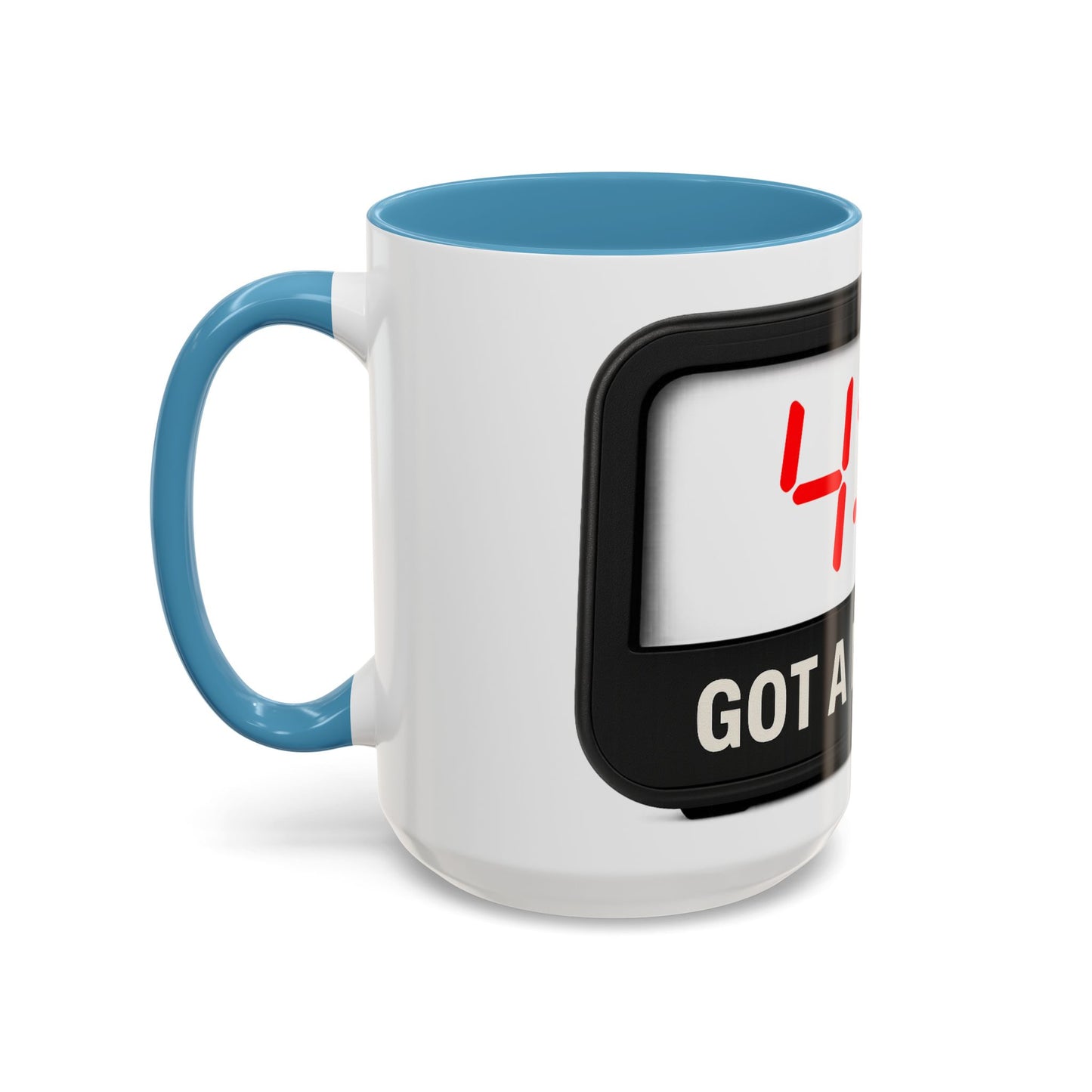 4:19 Digital Clock Coffee Mug