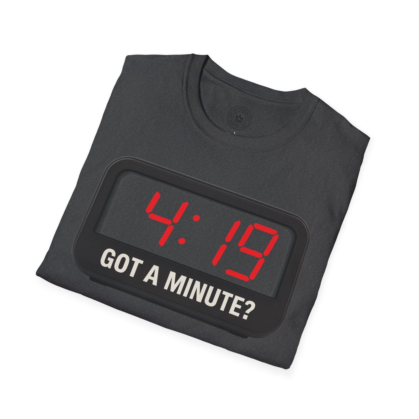 4:19 'Got a Minute' Clock Design