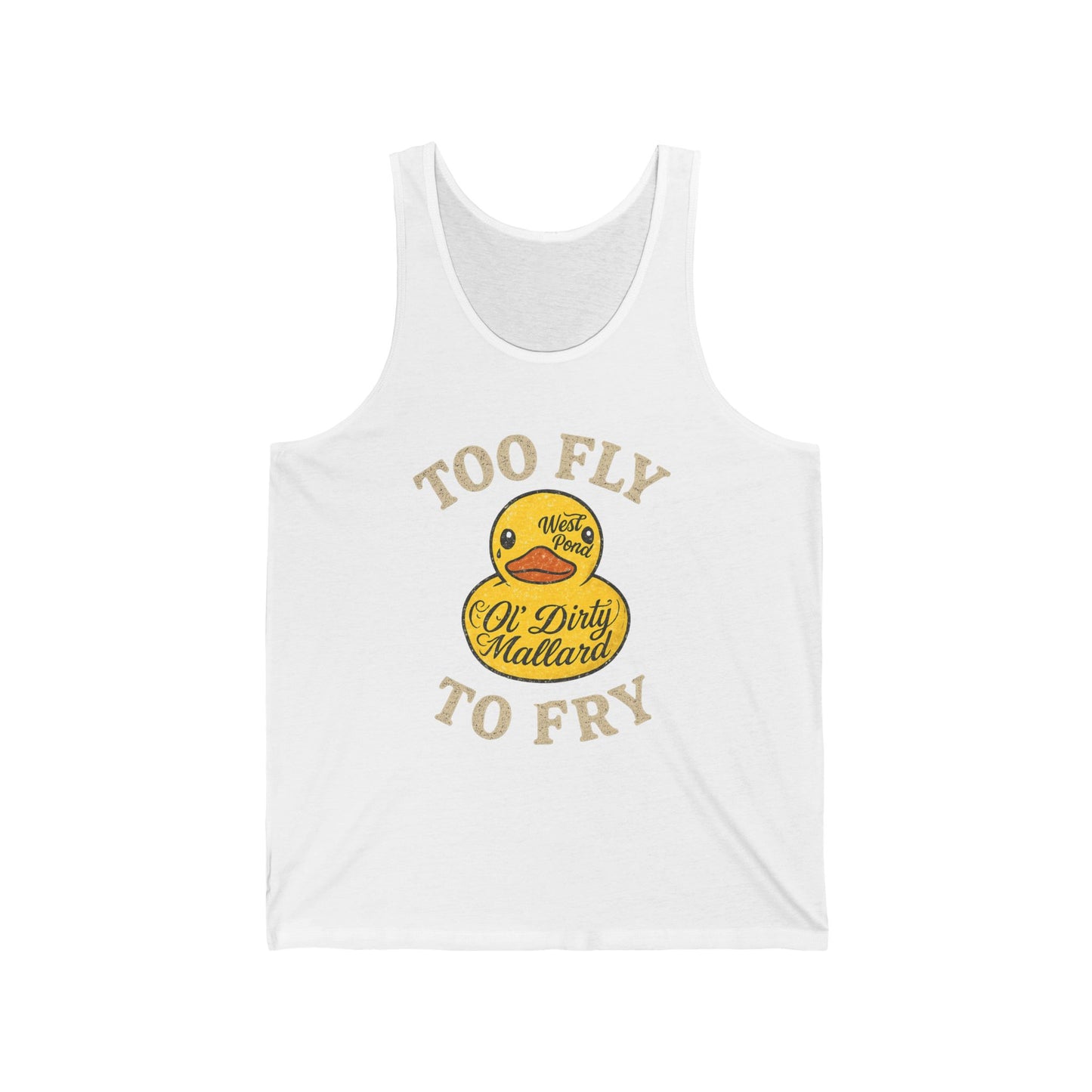 Too Fly to Fry Tank Top