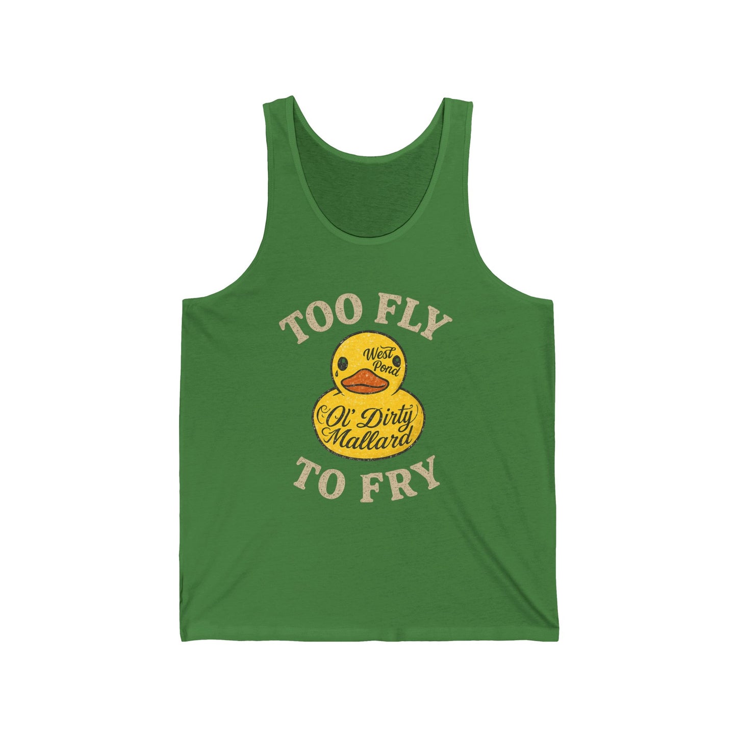 Too Fly to Fry Tank Top