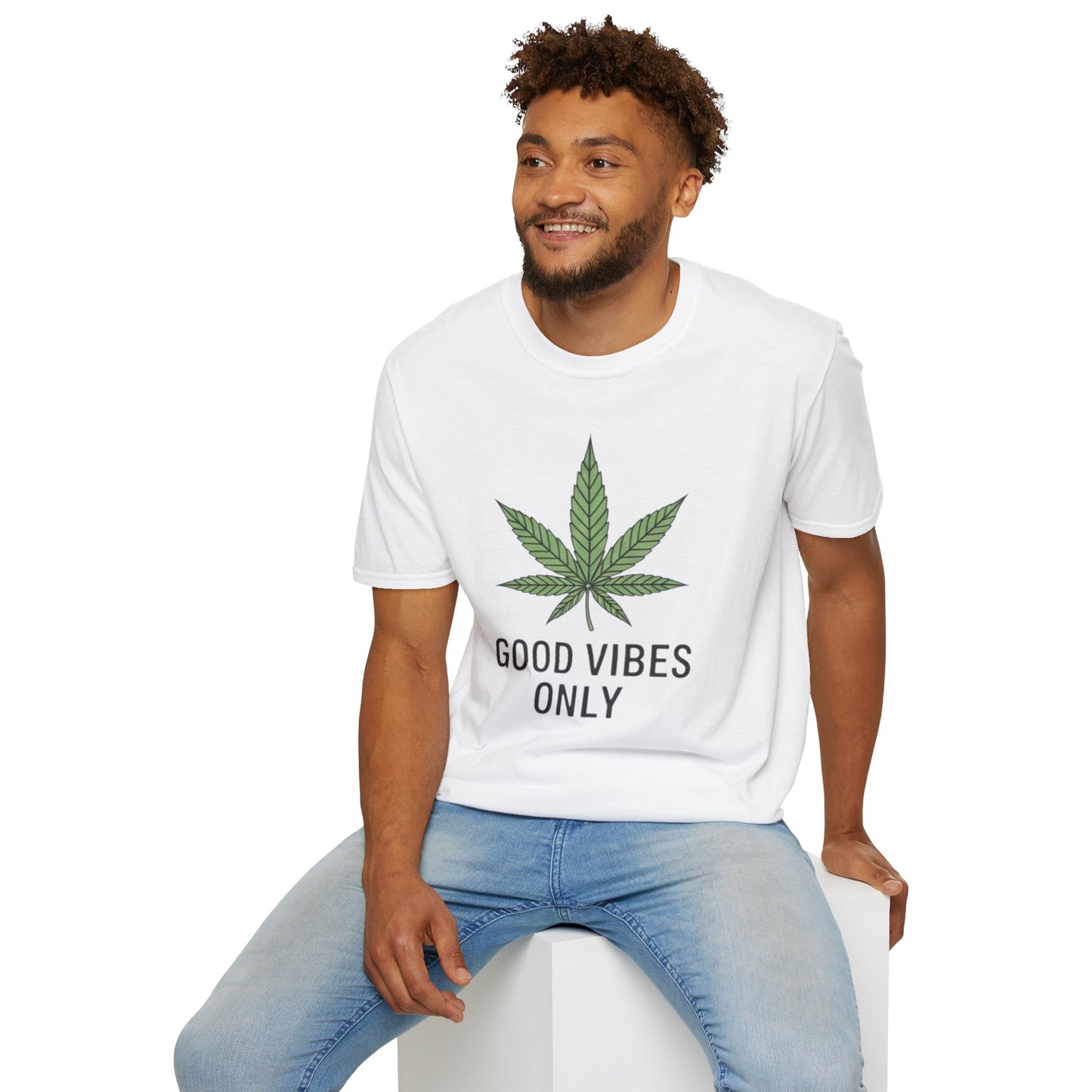 Good Vibes Leaf T-Shirt