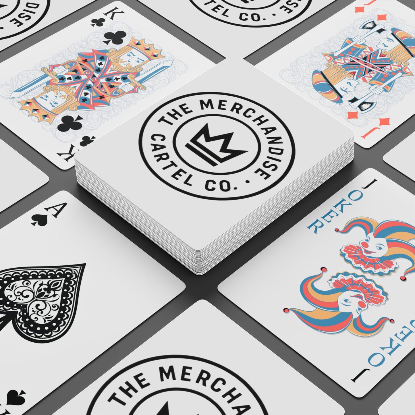 The Merchandise Cartel Co Poker Playing Cards Set