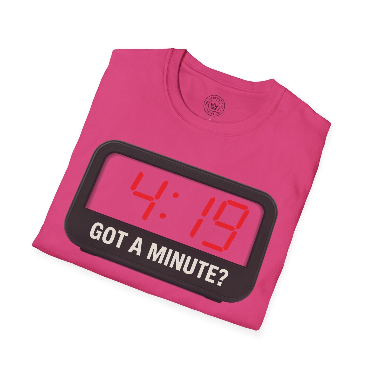 4:19 'Got a Minute' Clock Design