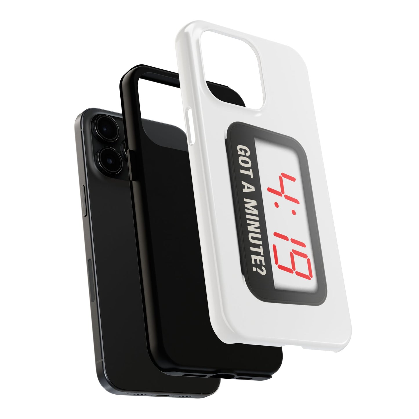 4:19 Digital Clock Phone Case