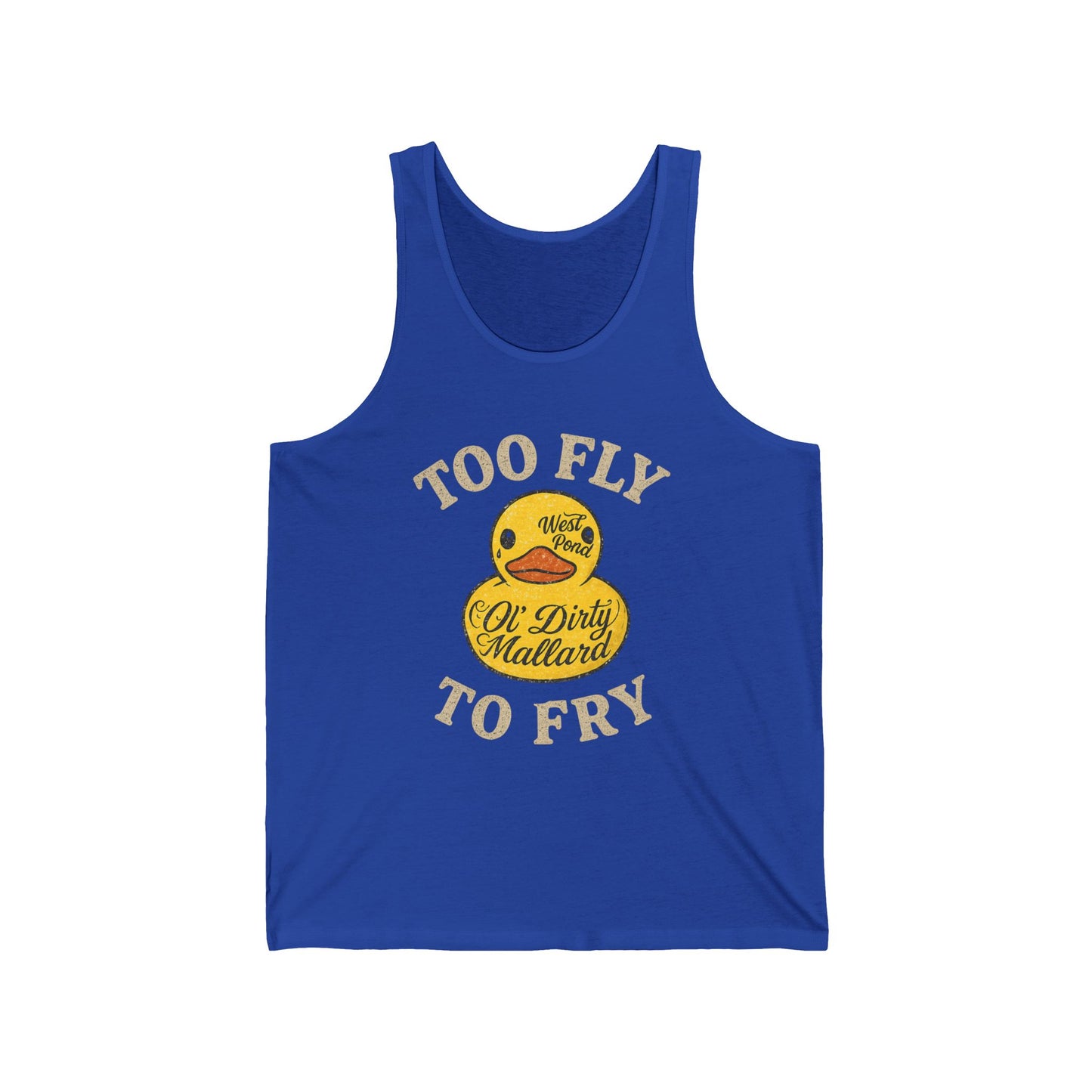 Too Fly to Fry Tank Top