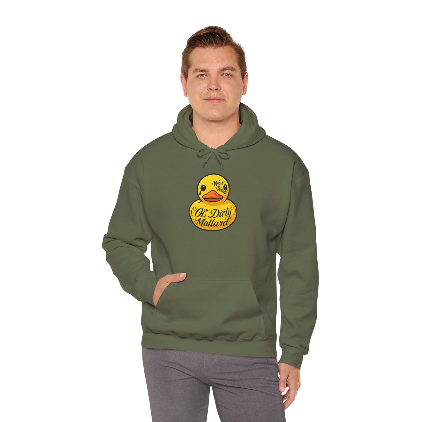 Mallard Hoodie - Ol Dirty Mallard Design