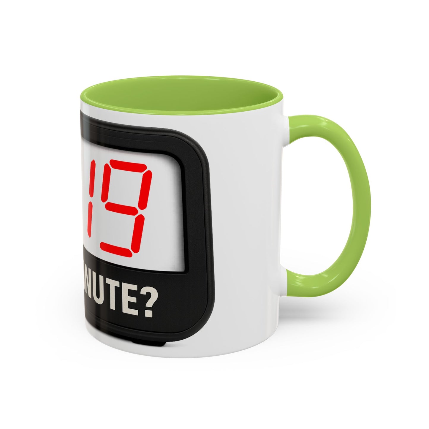 4:19 Digital Clock Coffee Mug