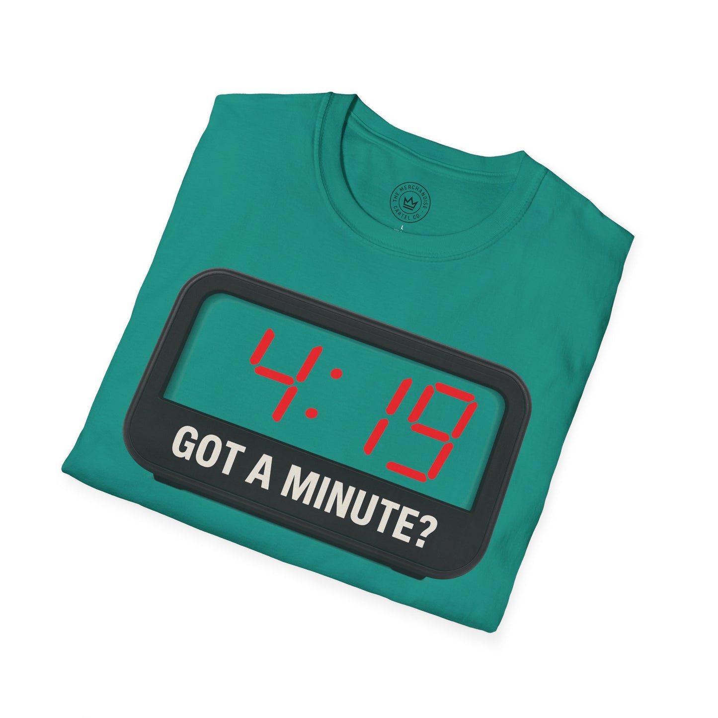 4:19 'Got a Minute' Clock Design