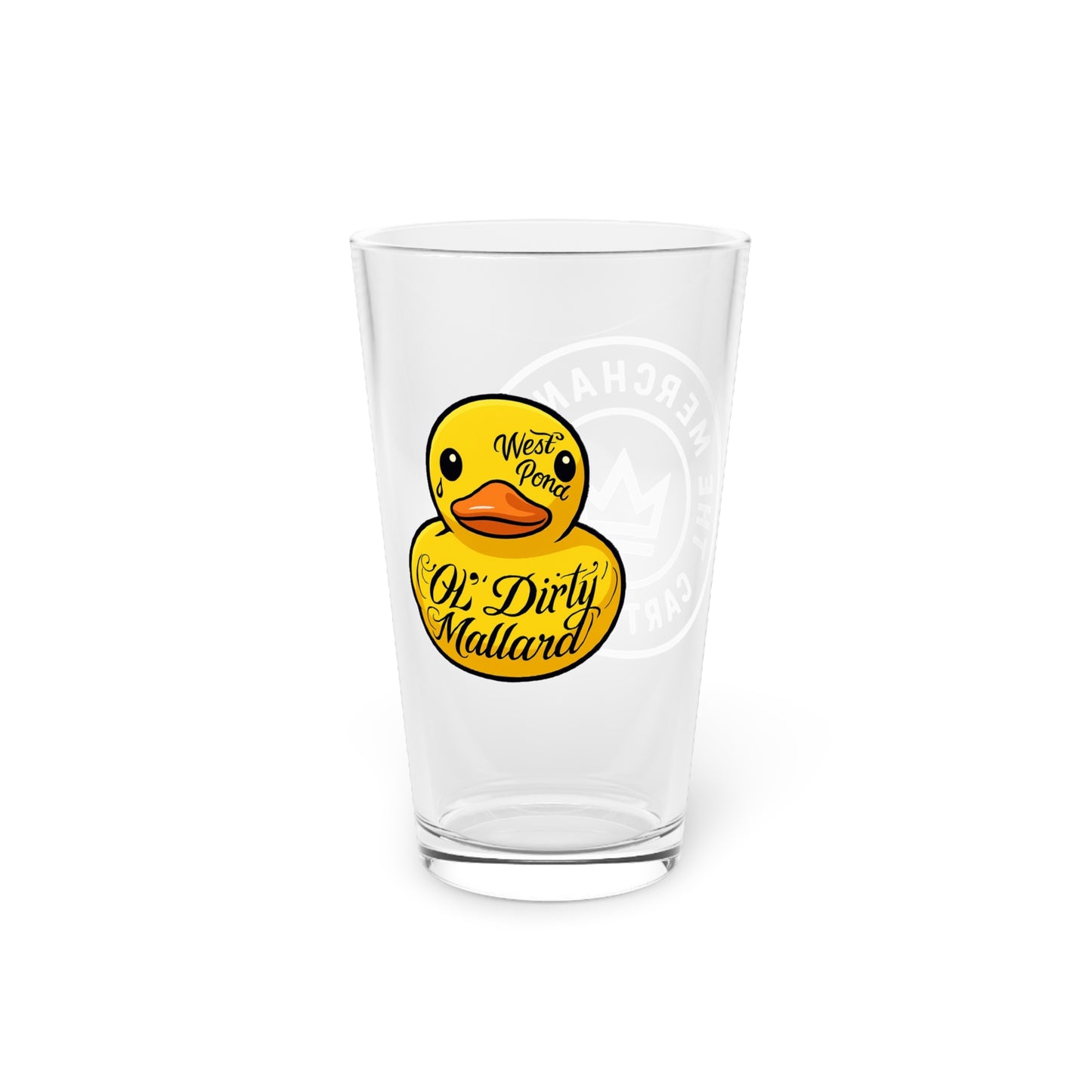 Ol Dirty Mallard Pint Glass