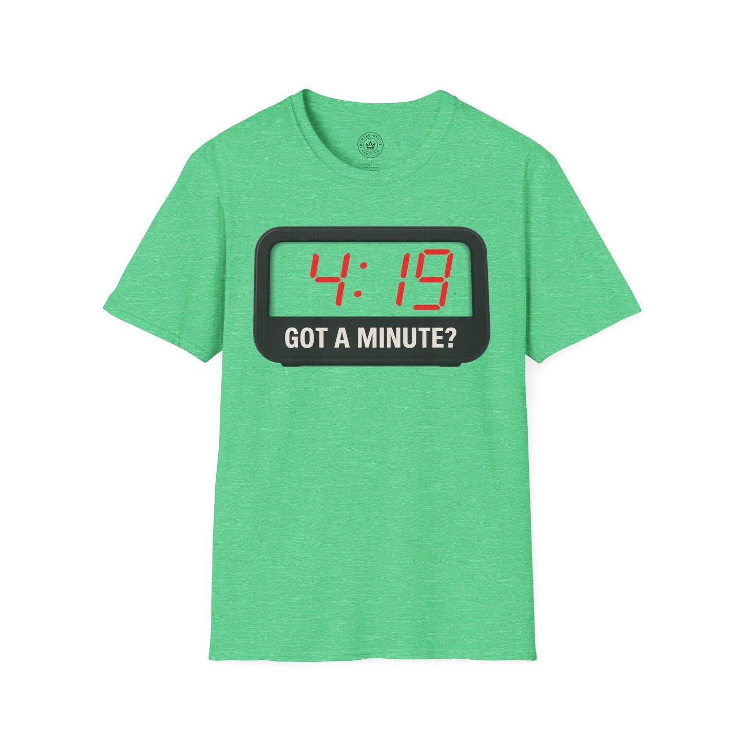 4:19 'Got a Minute' Clock Design