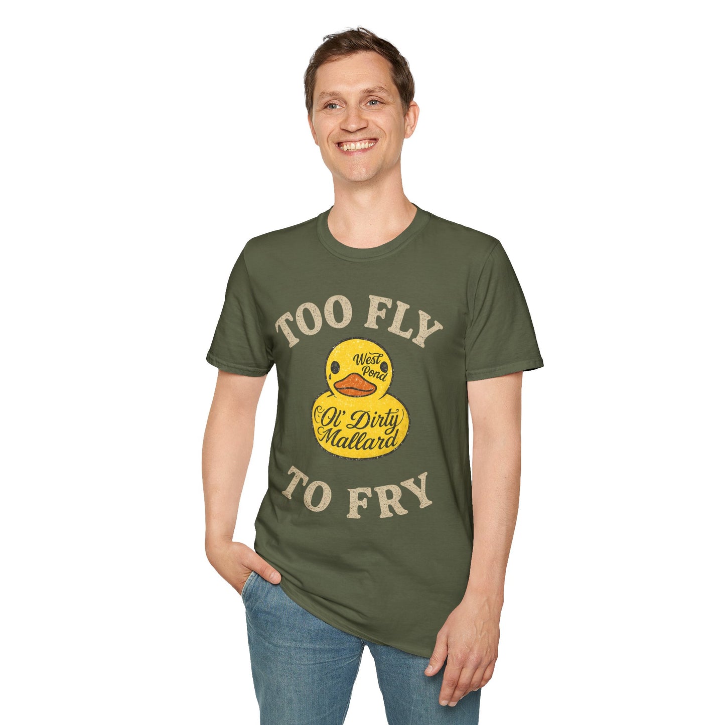 Too Fly to Fry T-shirt