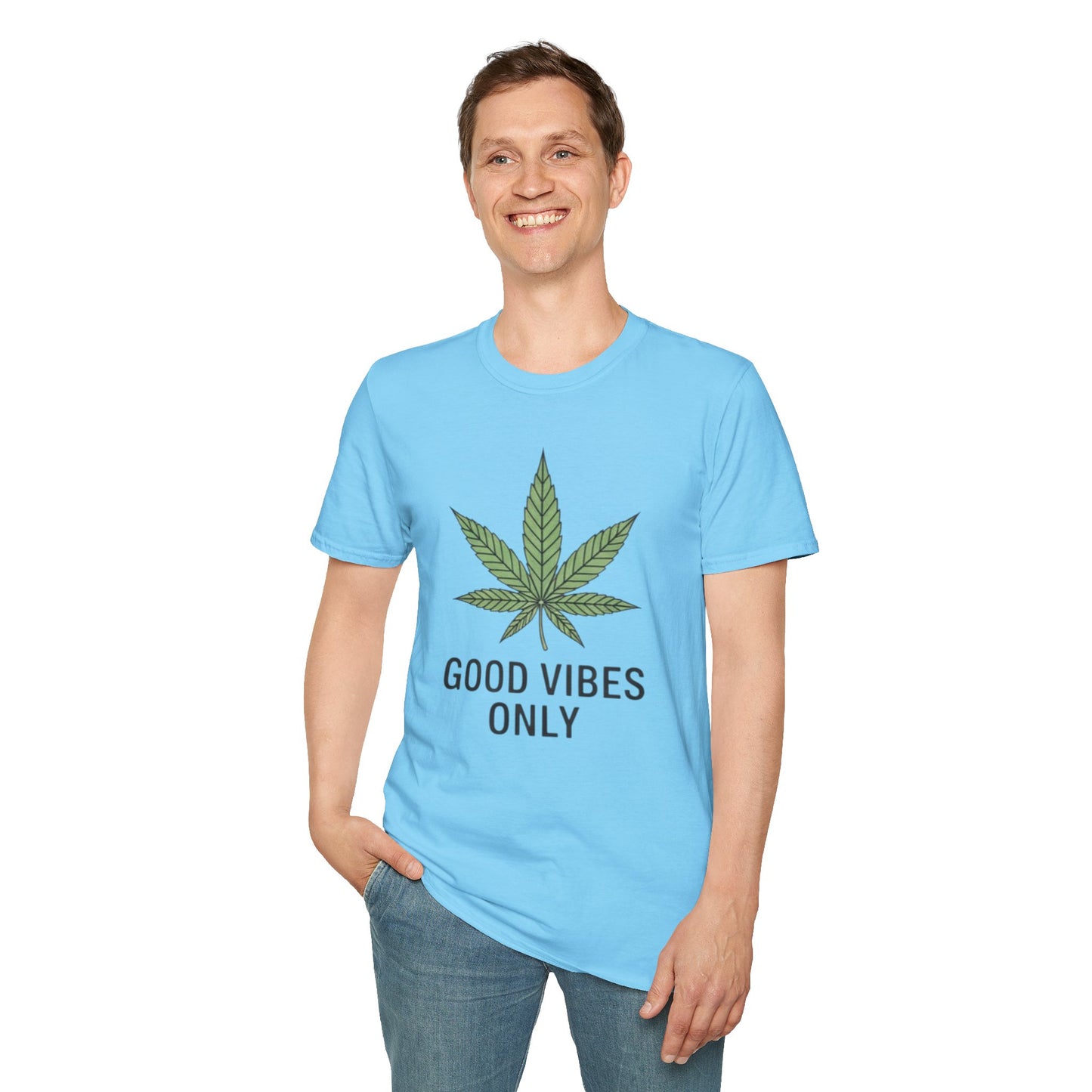 Good Vibes Leaf T-Shirt
