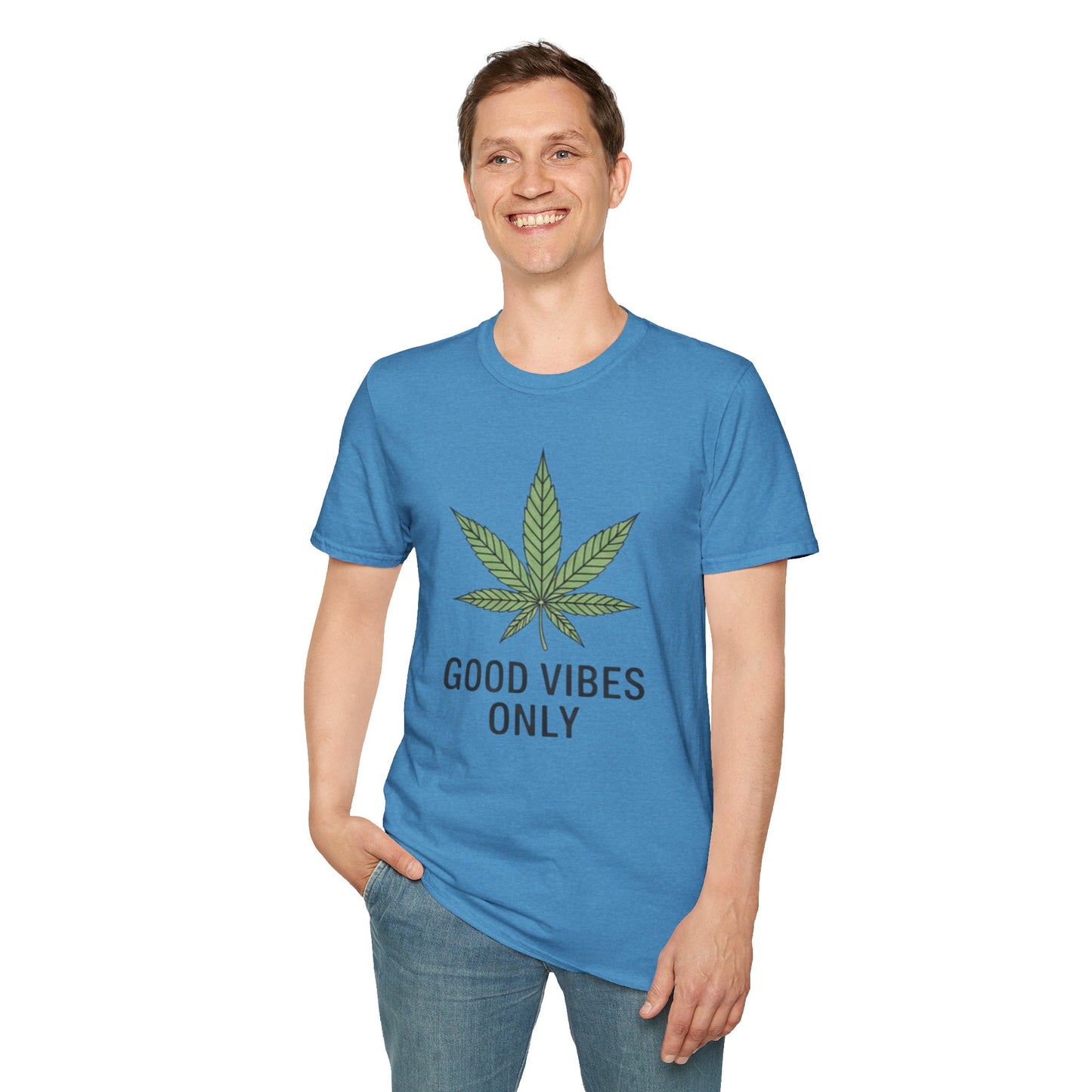 Good Vibes Leaf T-Shirt