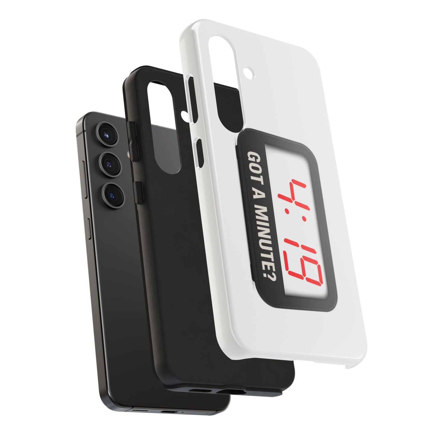 4:19 Digital Clock Phone Case