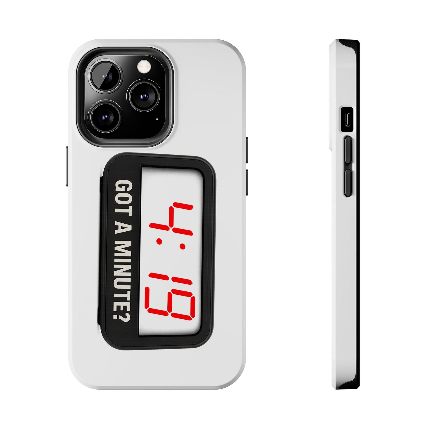 4:19 Digital Clock Phone Case