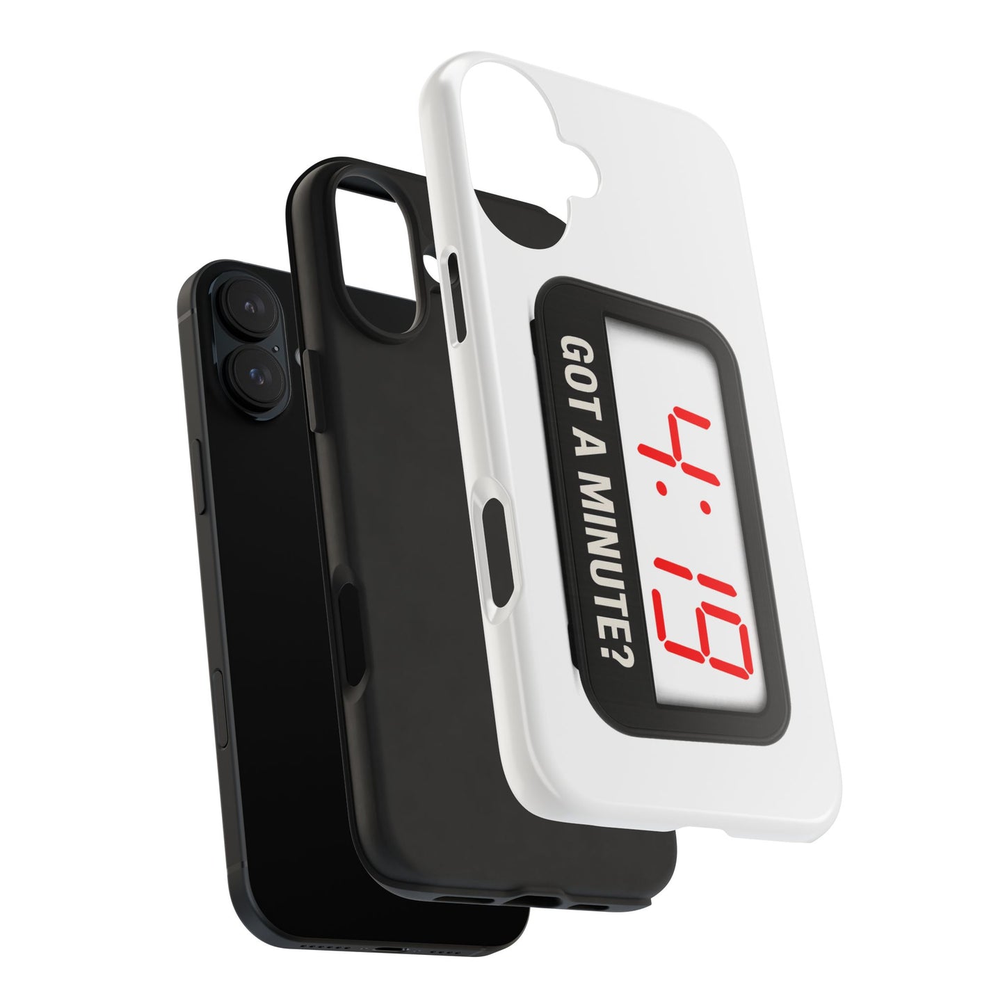 4:19 Digital Clock Phone Case