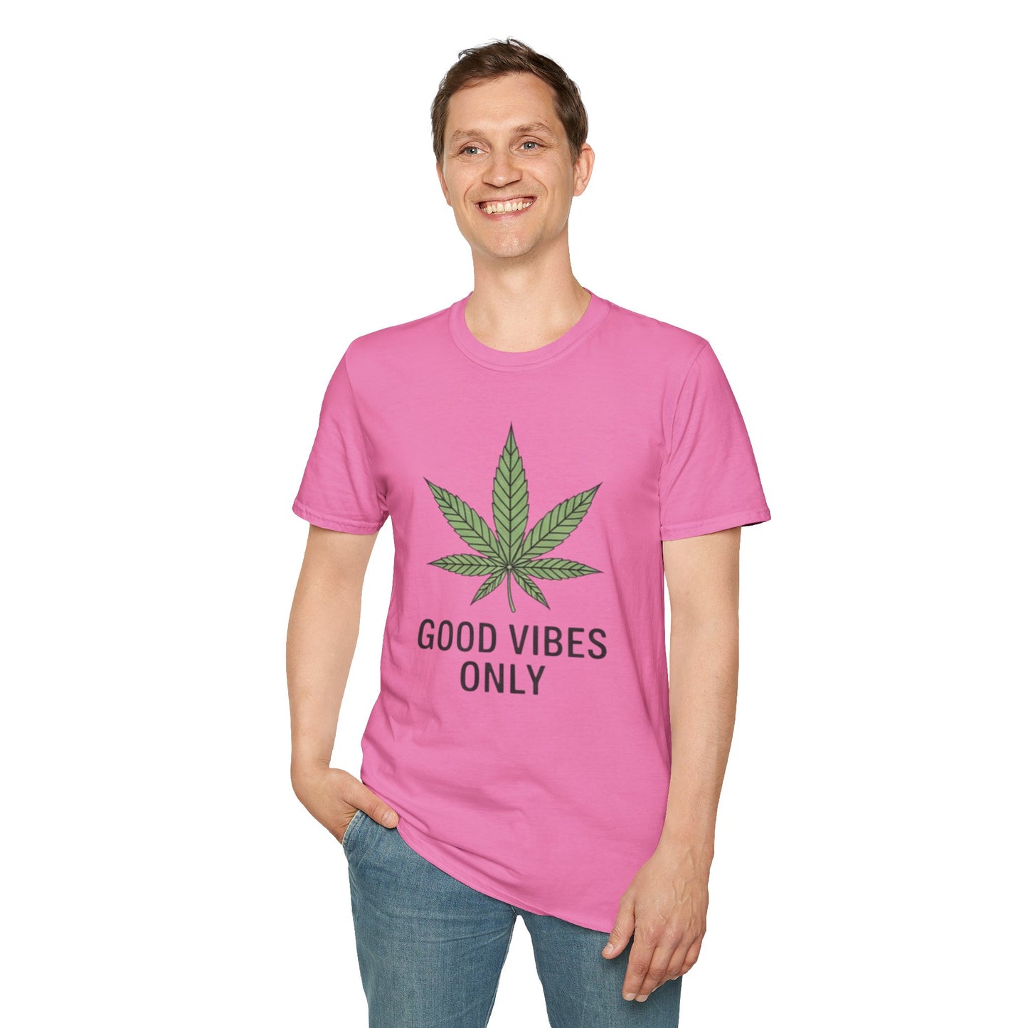 Good Vibes Leaf T-Shirt