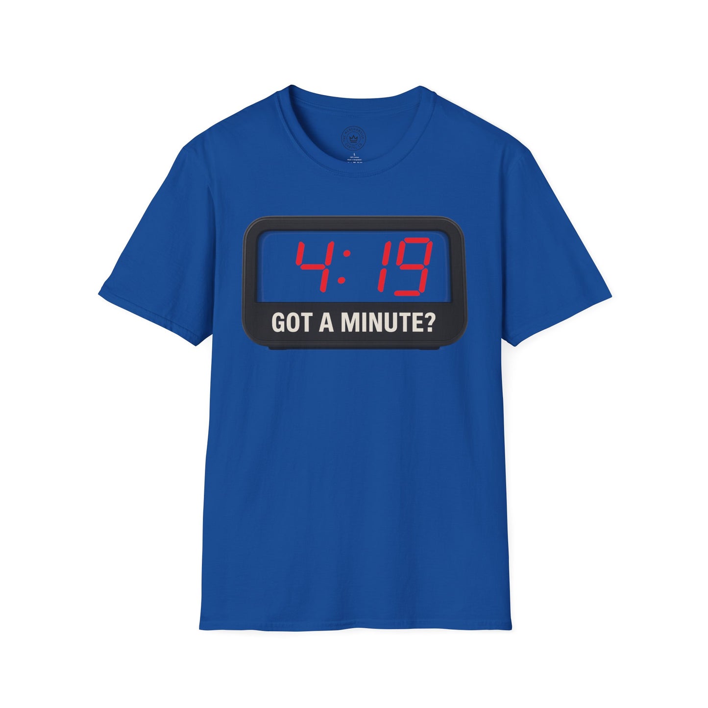 4:19 'Got a Minute' Clock Design