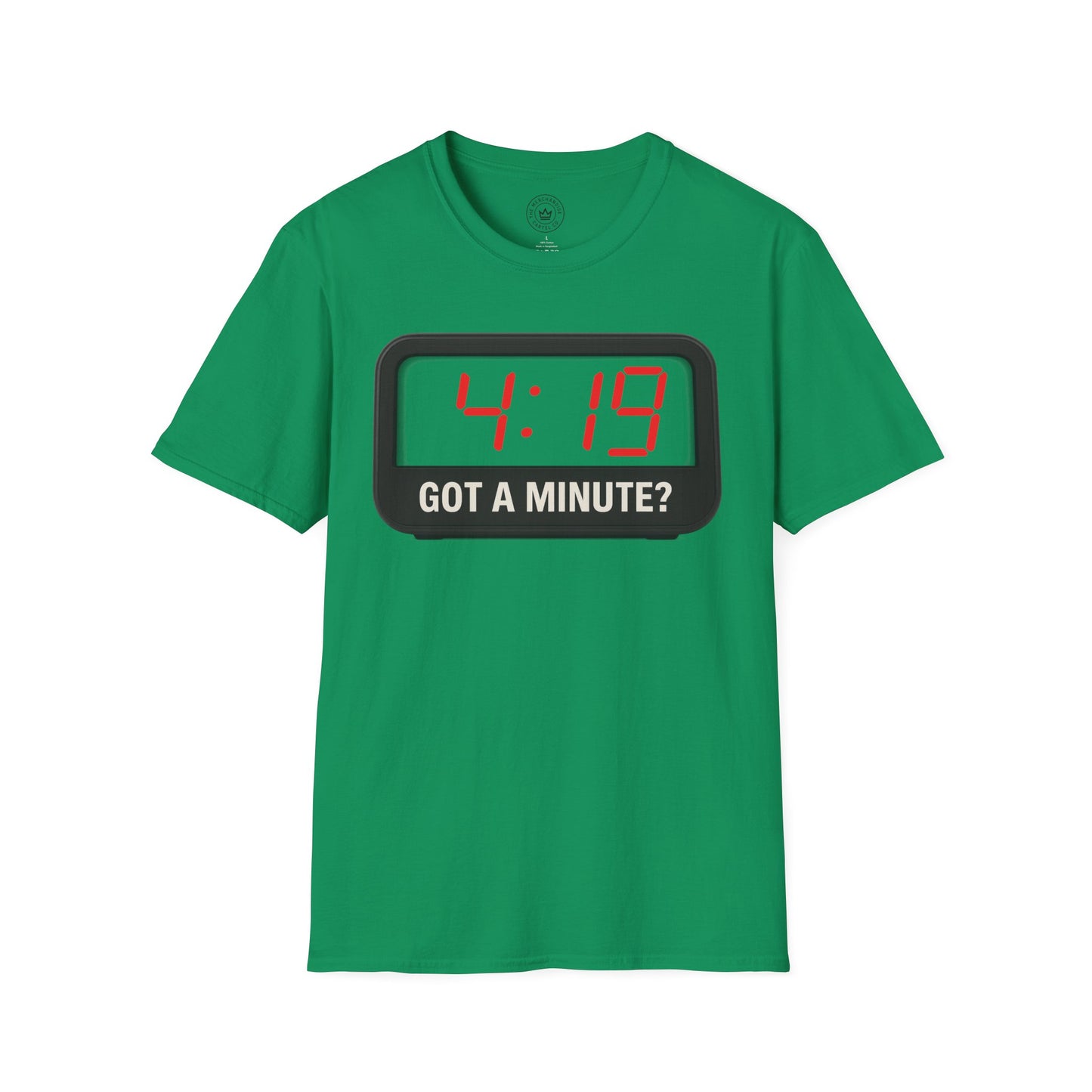 4:19 'Got a Minute' Clock Design