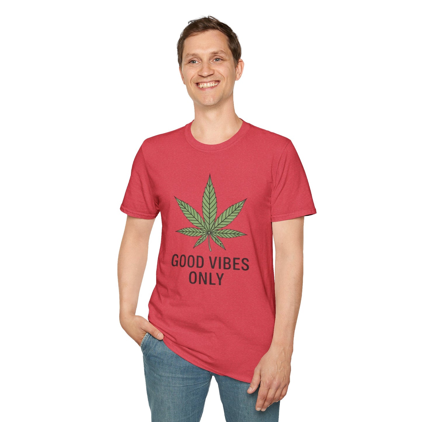 Good Vibes Leaf T-Shirt