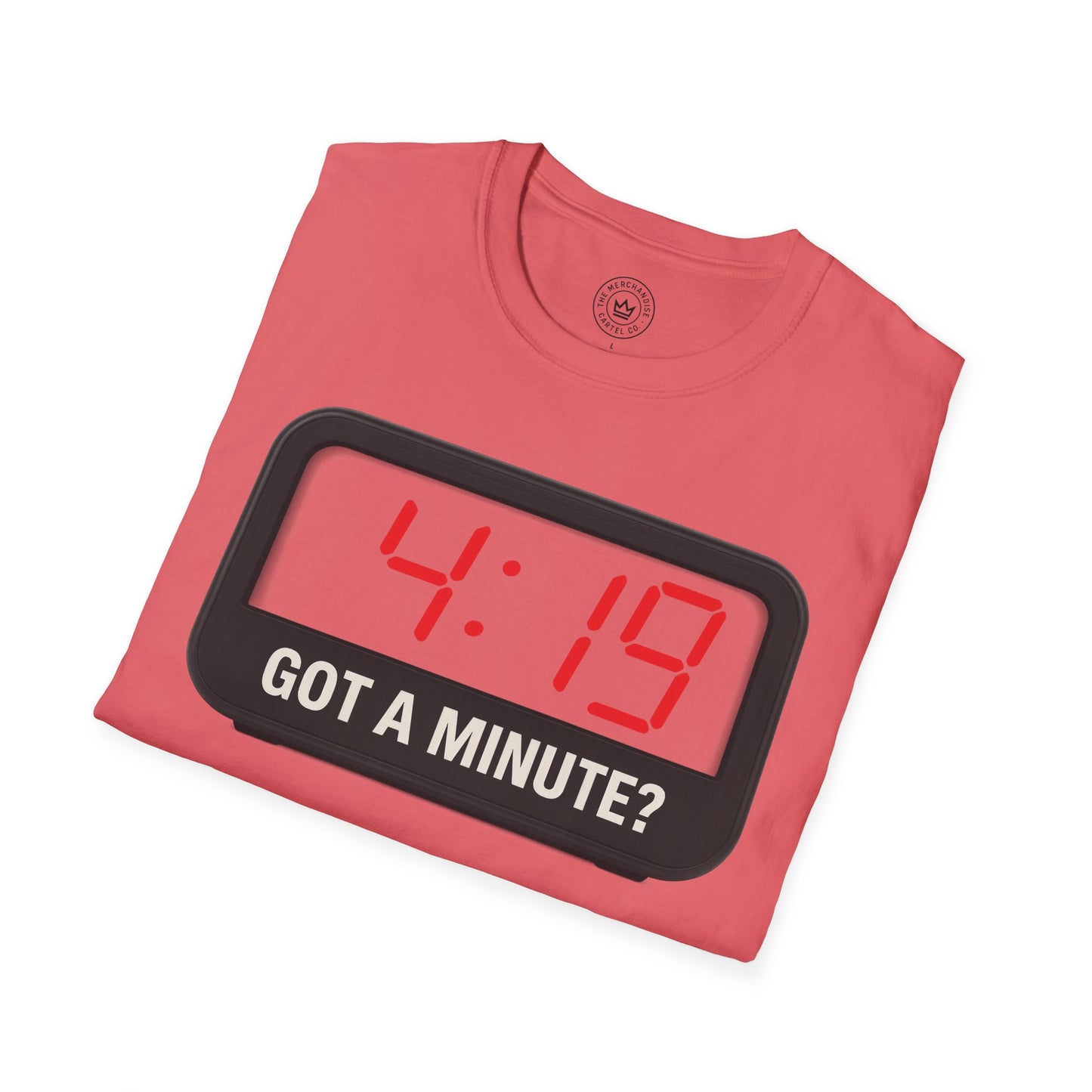 4:19 'Got a Minute' Clock Design