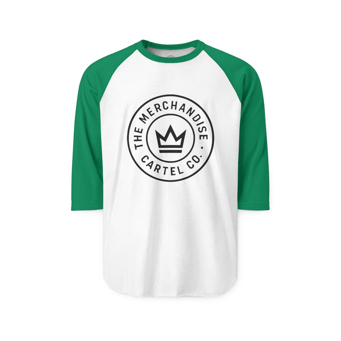 The Merchandise Cartel Co Logo Baseball T-shirt