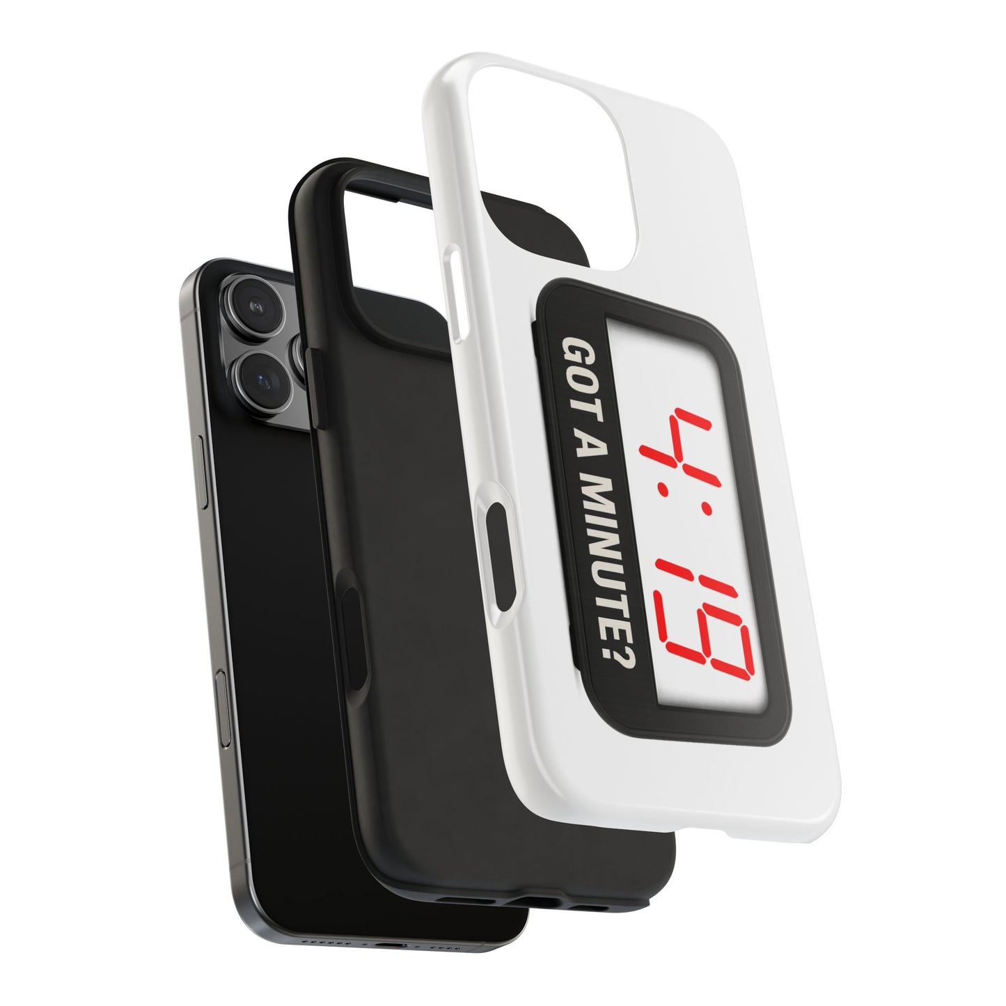 4:19 Digital Clock Phone Case