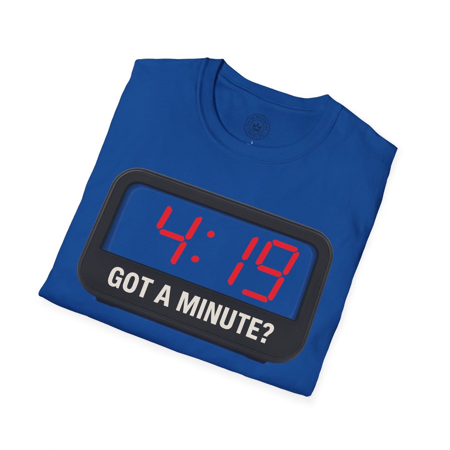 4:19 'Got a Minute' Clock Design