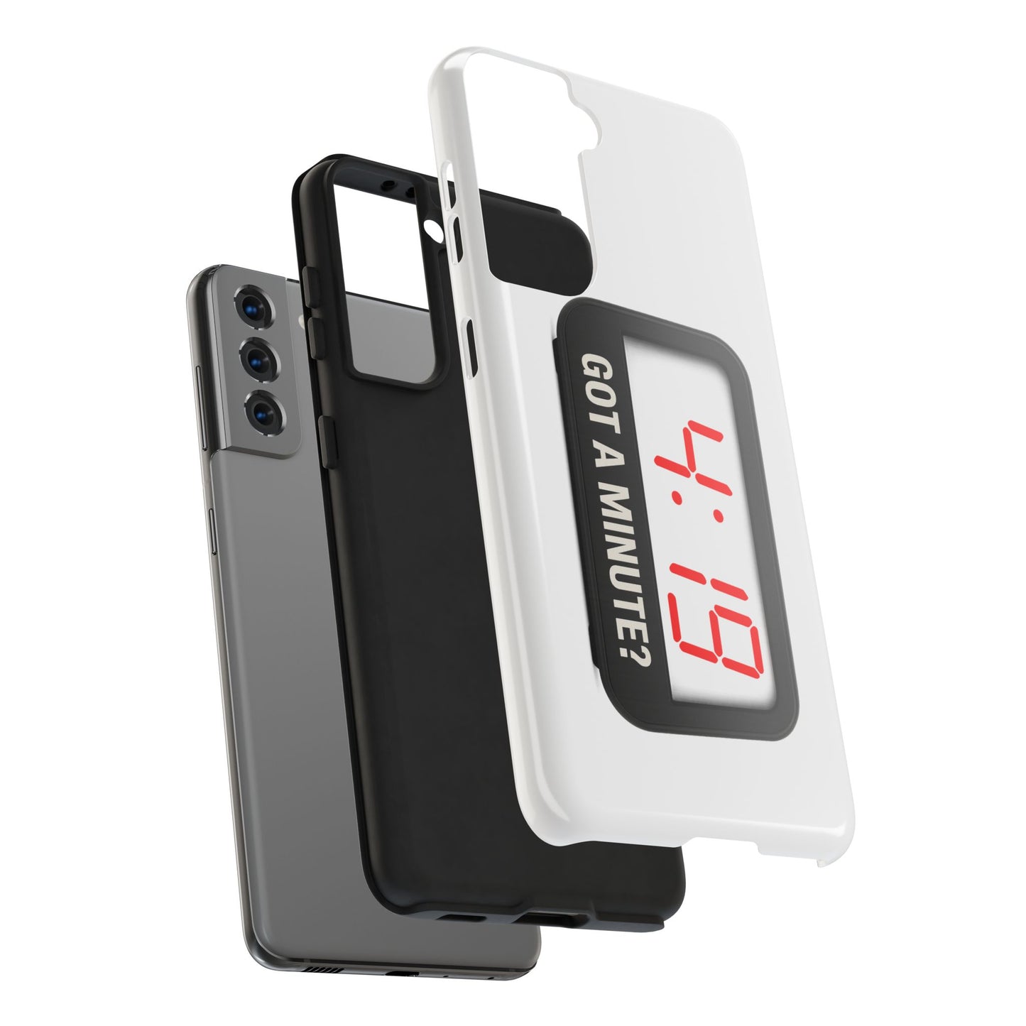 4:19 Digital Clock Phone Case