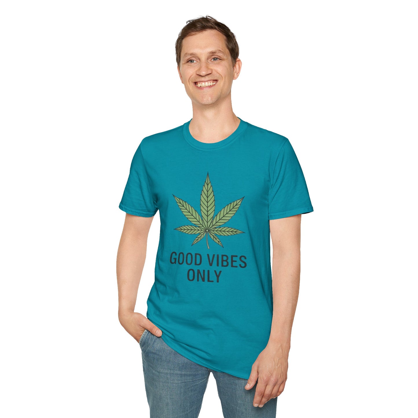 Good Vibes Leaf T-Shirt
