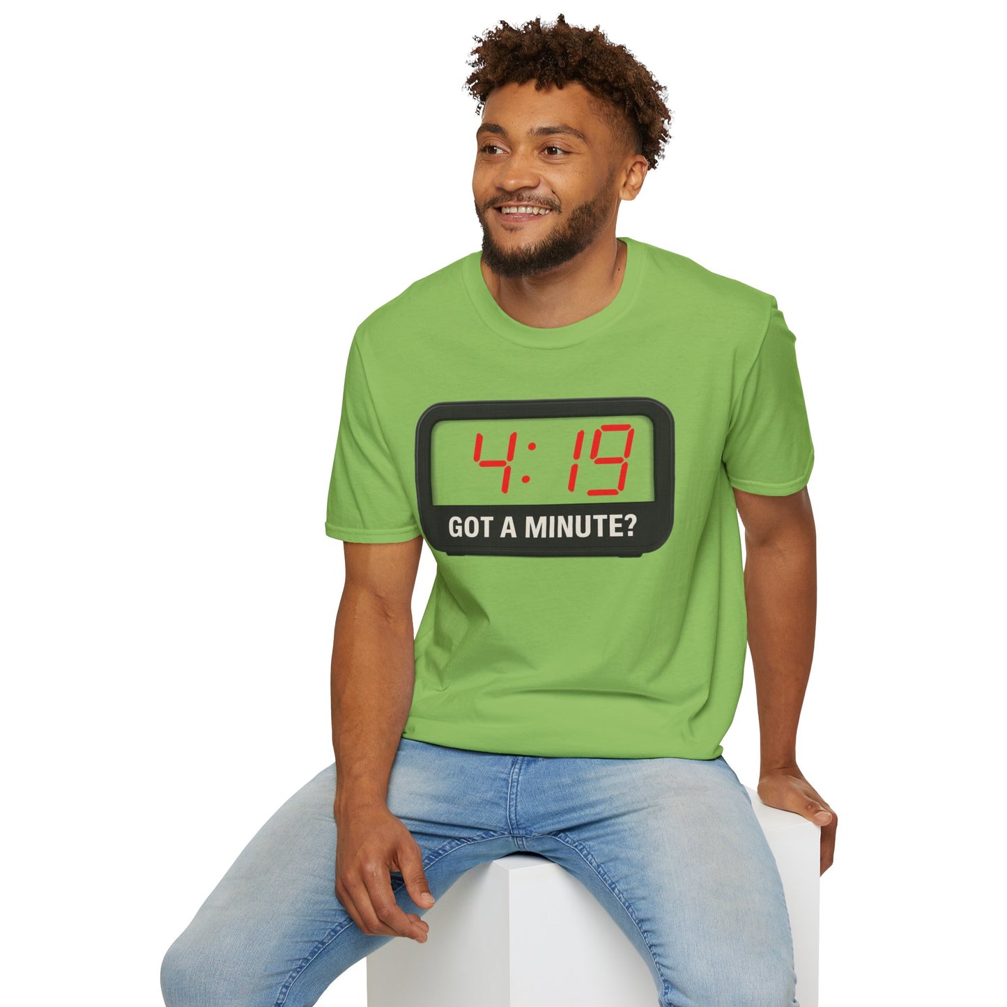 4:19 'Got a Minute' Clock Design