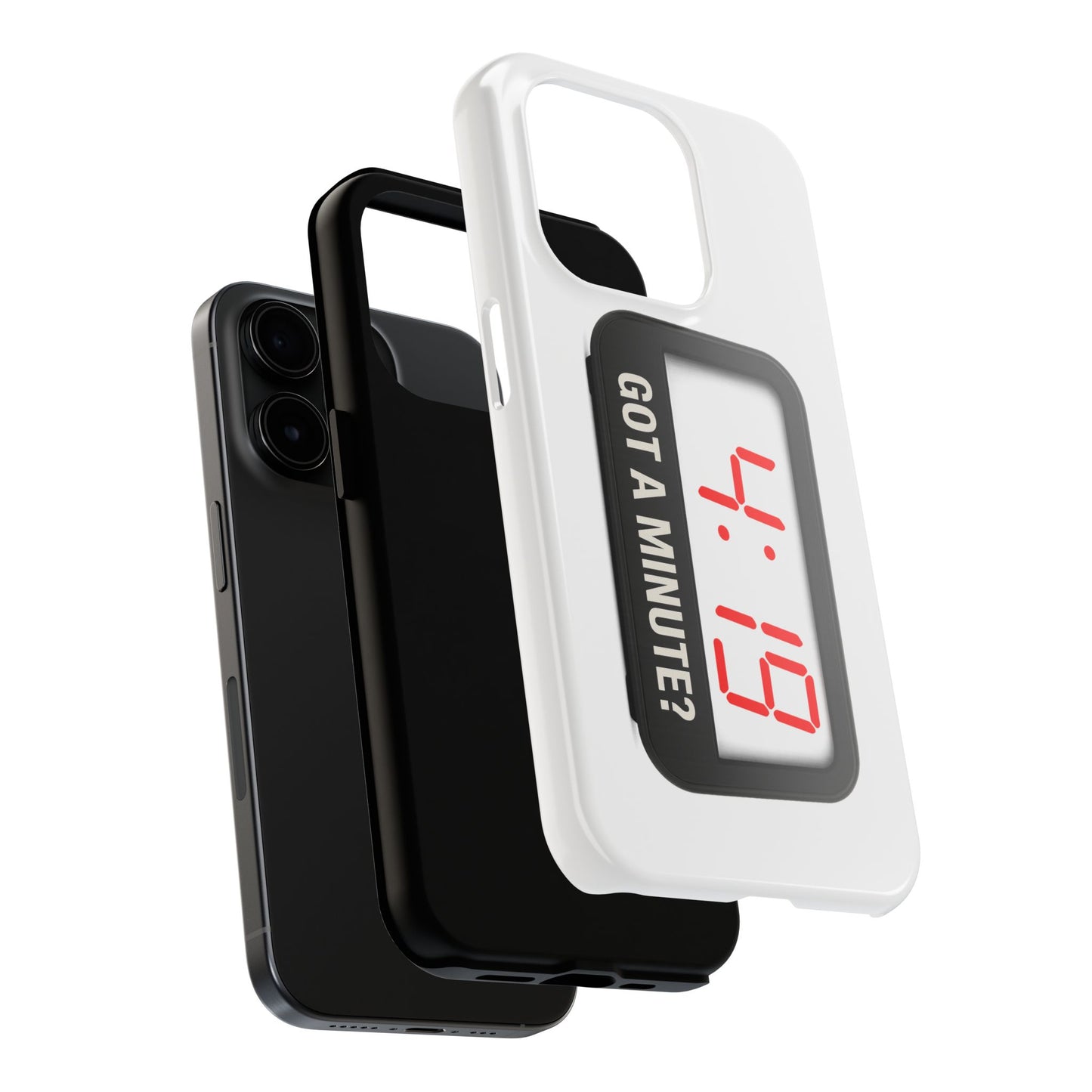 4:19 Digital Clock Phone Case
