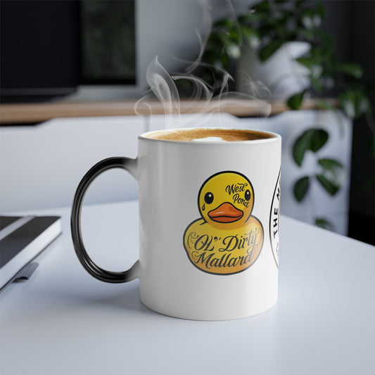 Ol Dirty Mallard- Fun Heat Changing Coffee Cup