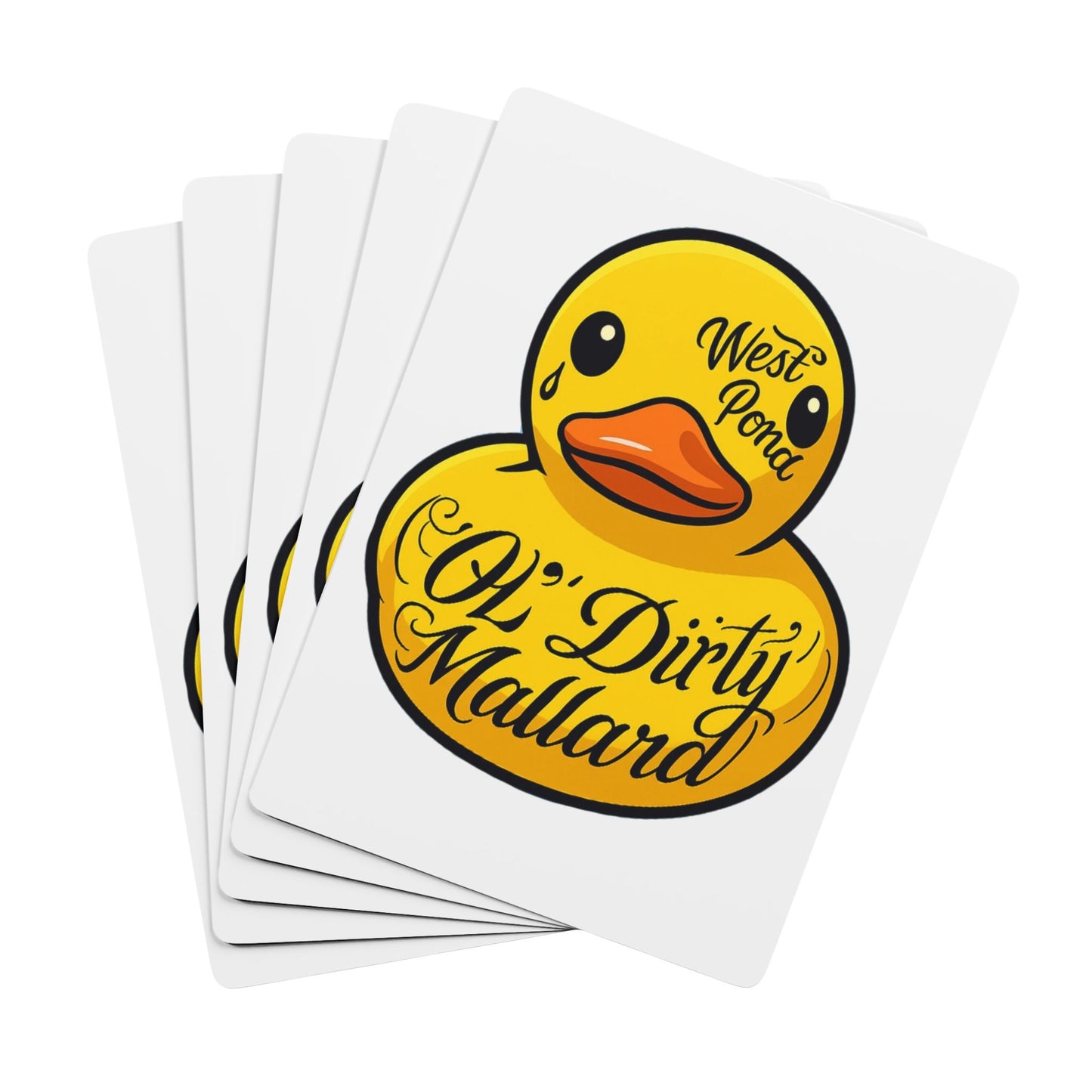 Ol Dirty Mallard Poker Playing Cards Set