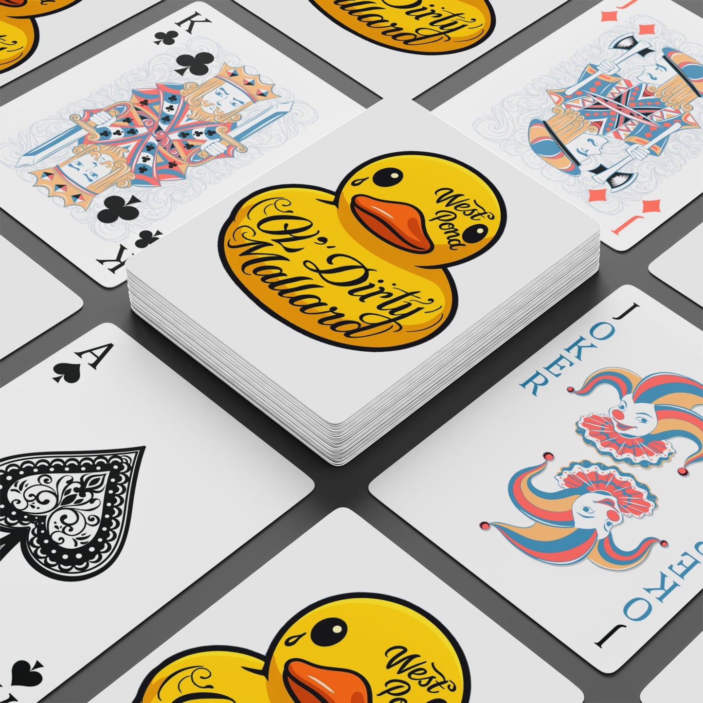 Ol Dirty Mallard Poker Playing Cards Set
