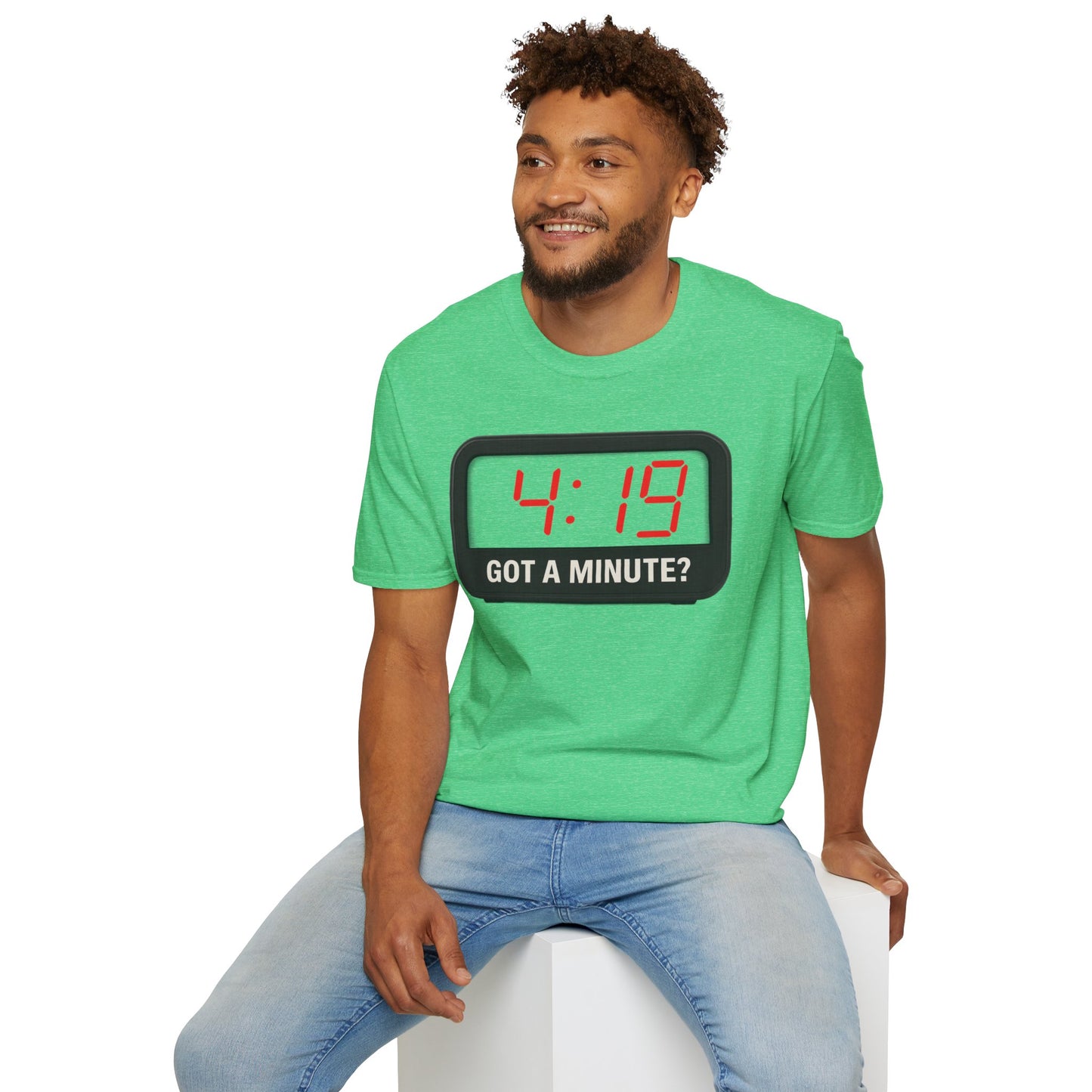 4:19 'Got a Minute' Clock Design