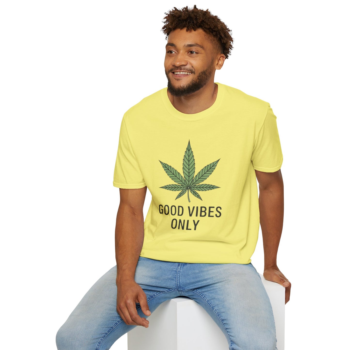 Good Vibes Leaf T-Shirt