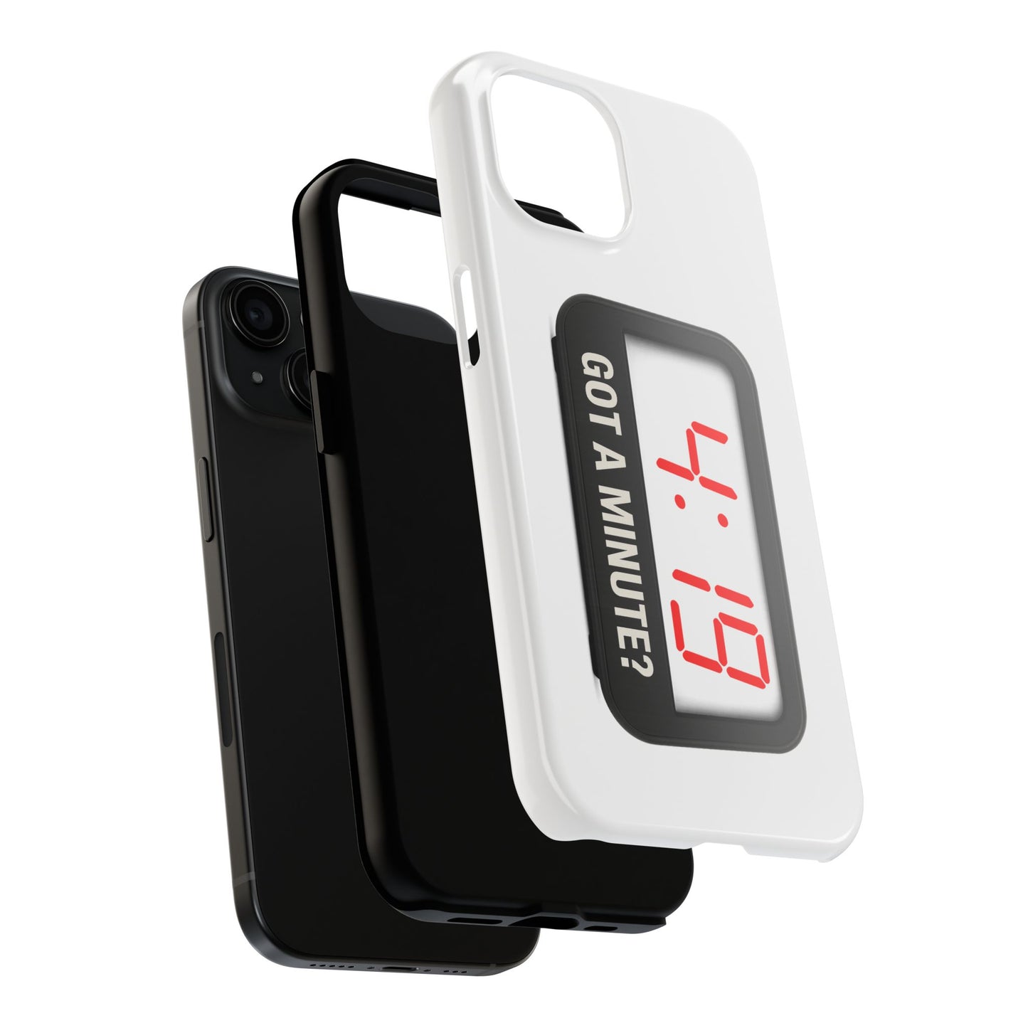 4:19 Digital Clock Phone Case