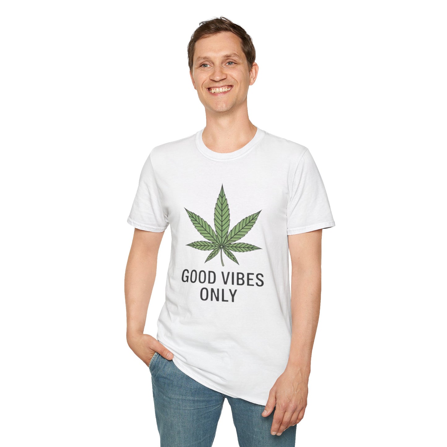 Good Vibes Leaf T-Shirt