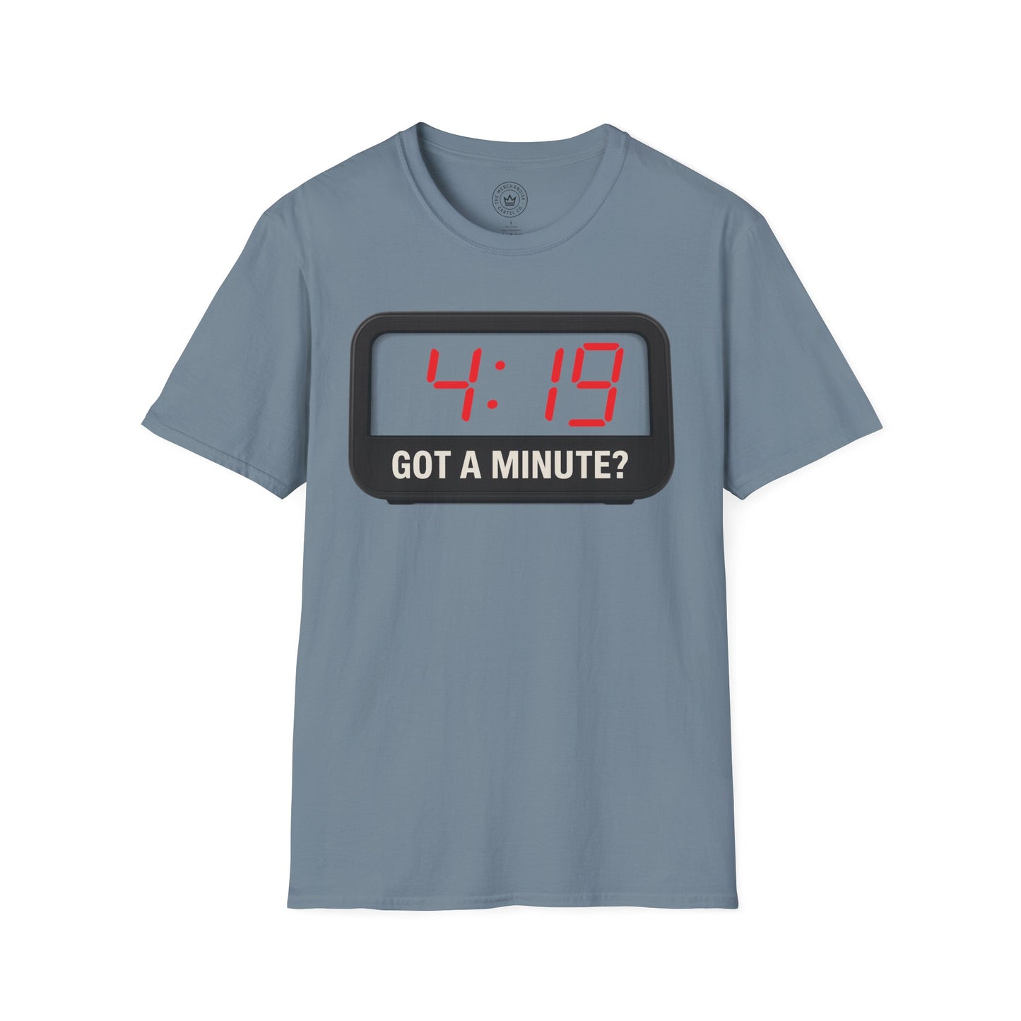 4:19 'Got a Minute' Clock Design